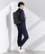 「N TROUSERS PREMIUM」強撚ピケストレッチパンツ(セットアップ可)