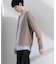 CICAドライタッチ リブカーディガン