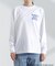 GOOD ROCK SPEED／NYC プリント ロングスリーブTee ホワイト