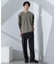 2トーンシルケットTシャツ 長袖