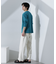2トーンシルケットTシャツ 長袖