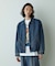「HOTEL PALACE」オテルパラス 11.5ozバイオブリーチデニムブルゾン
