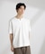 50／－シルケットスムースキーネックTシャツ