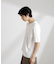 50／－シルケットスムースキーネックTシャツ