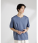 50／－シルケットスムースキーネックTシャツ