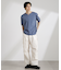 50／－シルケットスムースキーネックTシャツ
