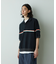 「HOTEL PALACE」オテルパラス レトロボーダーパイルスキッパーシャツ