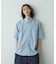 「HOTEL PALACE」オテルパラス レギュラーカラールーズシルエット 半袖シャツ