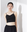 ストレッチポンチカップ付きブラトップキャミソール