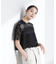 ODAKHA／crazy lace short knit