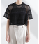 ODAKHA／crazy lace short knit
