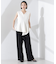 troisieme chaco／ダブルクロス 2WAYセットアップパンツ
