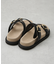 CAMINANDO／DOUBLE BUCKLE SANDALS