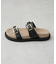 CAMINANDO／DOUBLE BUCKLE SANDALS