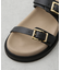 CAMINANDO／DOUBLE BUCKLE SANDALS