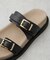 CAMINANDO／DOUBLE BUCKLE SANDALS
