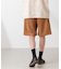 フェイクスエード イージーショートパンツ
