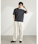 ダブルスムースクルーネックBIGTシャツ 半袖