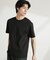ダブルスムースクルーネックTシャツ 半袖