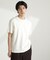 ダブルスムースクルーネックTシャツ 半袖