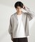 WEB限定／リネンライク開襟シャツ 長袖