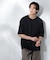Anti Soaked(R)  汗染み防止 クルーネック ビッグシルエットTシャツ