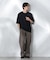 Anti Soaked(R)  汗染み防止 クルーネック ビッグシルエットTシャツ