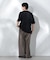 Anti Soaked(R)  汗染み防止 クルーネック ビッグシルエットTシャツ