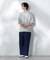 Anti Soaked(R)  汗染み防止 クルーネック ビッグシルエットTシャツ