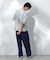 Anti Soaked(R)  汗染み防止 クルーネック ビッグシルエットTシャツ