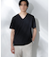WEB限定／Anti Soaked(R) 汗染み防止 Vネック レギュラーシルエットTシャツ