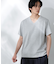 WEB限定／Anti Soaked(R) 汗染み防止 Vネック レギュラーシルエットTシャツ