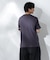 Anti Soaked(R)  汗染み防止 ボーダーミドルシルエットTシャツ