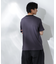 Anti Soaked(R)  汗染み防止 ボーダーミドルシルエットTシャツ