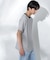 Anti Soaked(R)  汗染み防止 ボーダーミドルシルエットTシャツ