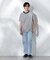 Anti Soaked(R)  汗染み防止 ボーダーミドルシルエットTシャツ