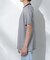 Anti Soaked(R)  汗染み防止 ボーダーミドルシルエットTシャツ