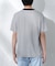 Anti Soaked(R)  汗染み防止 ボーダーミドルシルエットTシャツ