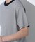 Anti Soaked(R)  汗染み防止 ボーダーミドルシルエットTシャツ