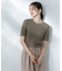 Anti Soaked(R) 汗染み防止クルーネックリブTシャツ