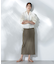 Anti Soaked(R) 汗染み防止リブタイトスカート（セットアップ可）