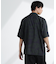 オリジナルパターン開襟シャツ 半袖