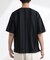 ストライプジャガードTシャツ 半袖