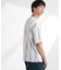 ストライプジャガードTシャツ 半袖