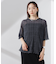 楊柳チェックシアーカットTシャツ