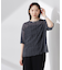 楊柳チェックシアーカットTシャツ
