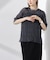 楊柳チェックシアーカットTシャツ