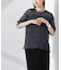 楊柳チェックシアーカットTシャツ