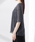 楊柳チェックシアーカットTシャツ