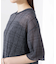 楊柳チェックシアーカットTシャツ